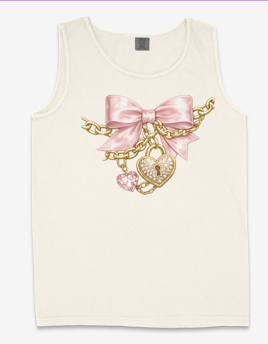 Heart Lock COMFORT COLORS TANK