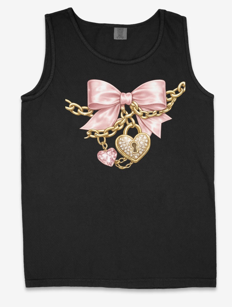 Heart Lock COMFORT COLORS TANK