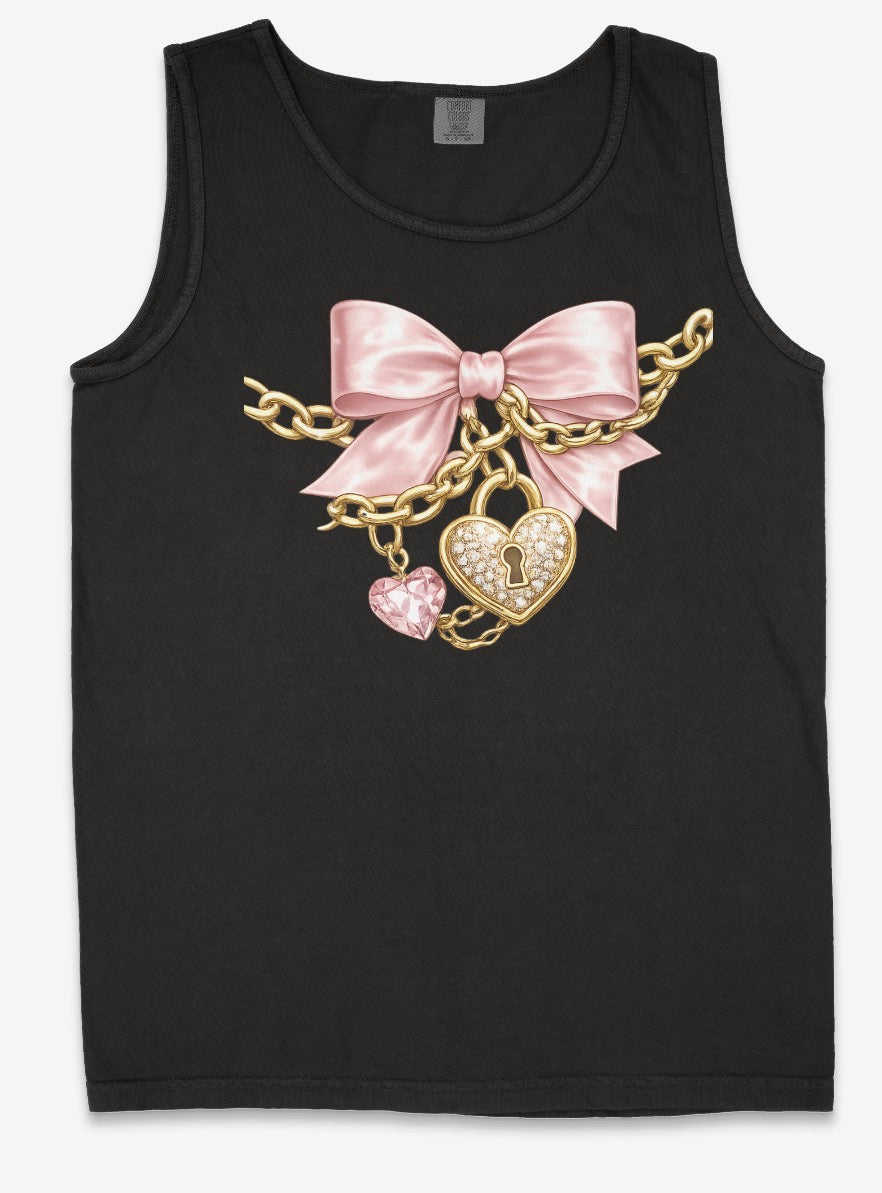 Heart Lock COMFORT COLORS TANK