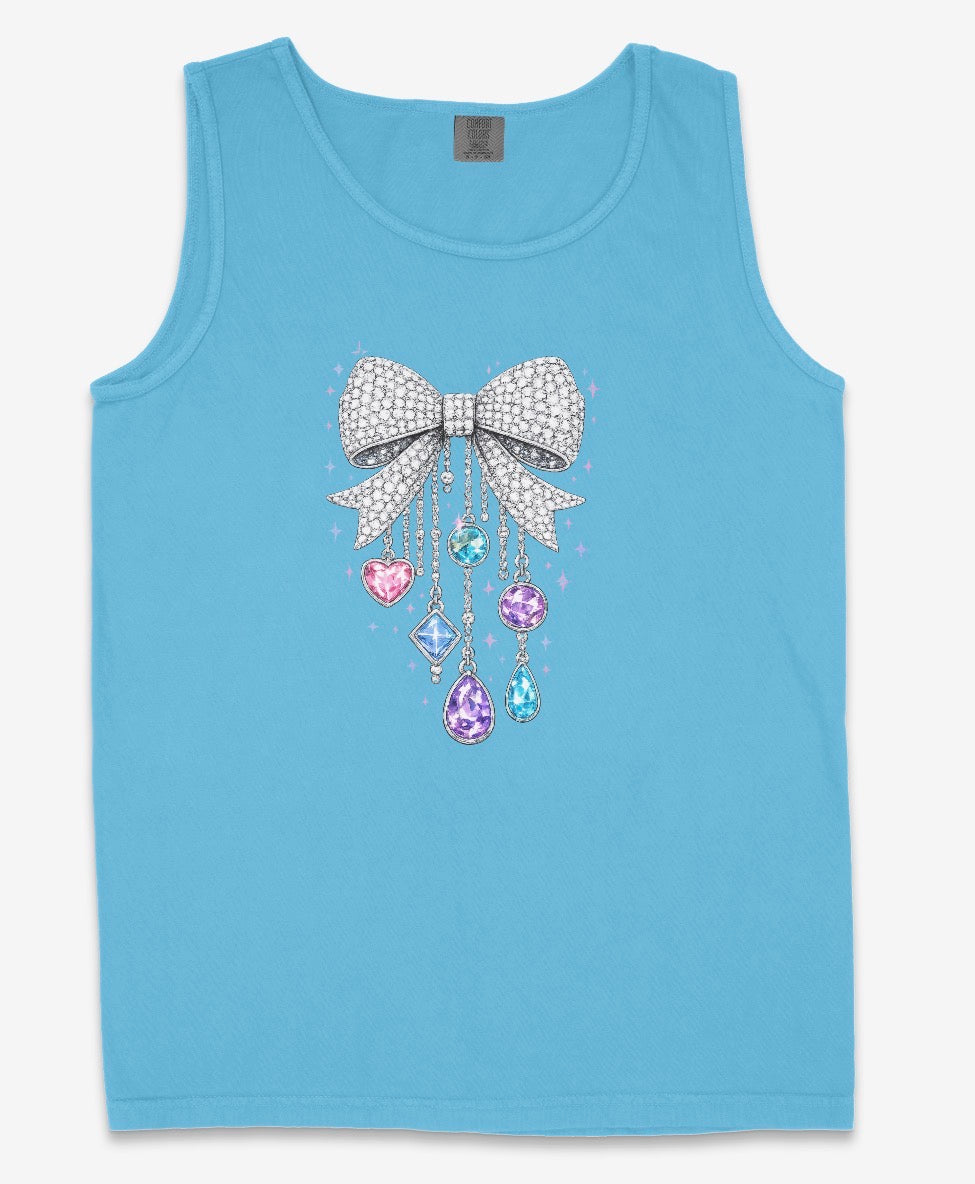 Bows& Bling COMFORT COLORS TANK