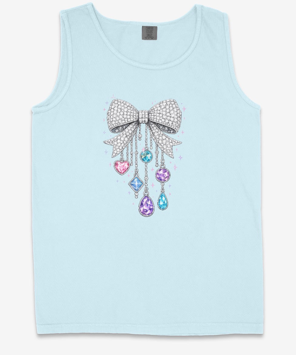 Bows& Bling COMFORT COLORS TANK