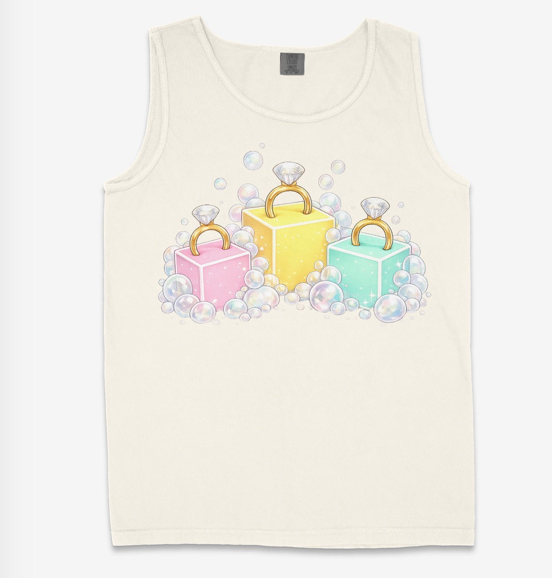 Fizz Cubes  COMFORT COLORS TANK