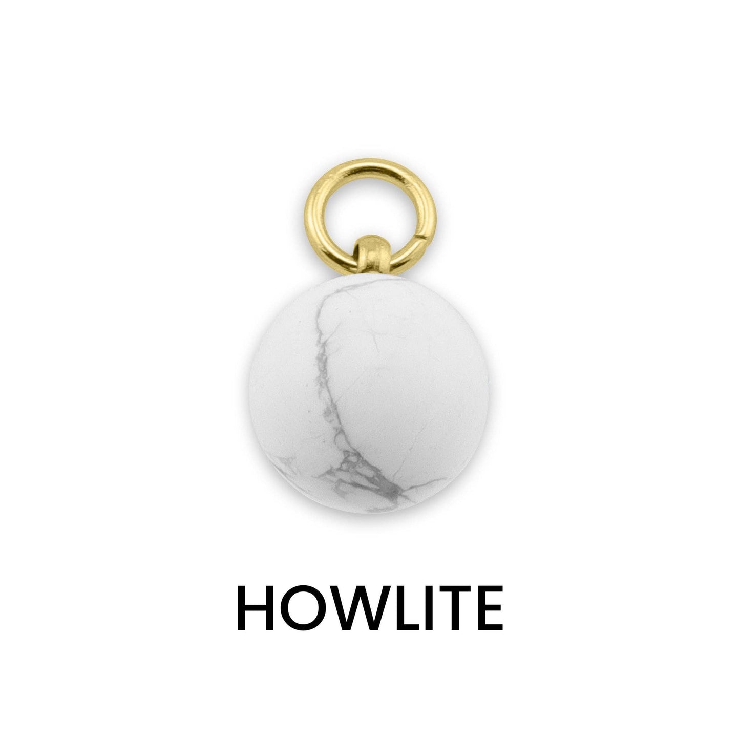 Semi Precious Natural Stone Charms